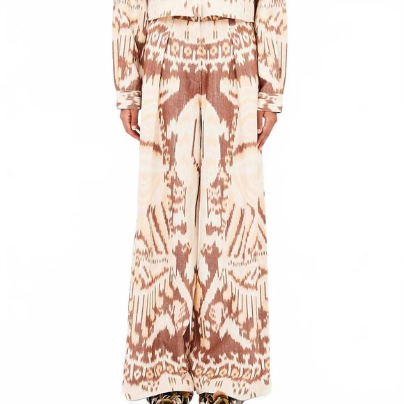 ULLA JOHNSON Pants - NEW ULLA JOHNSON cai mid rise pants in moonstone